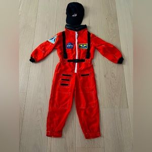 ORANGE ASTRONAUT FLIGHT SUIT -SOLD